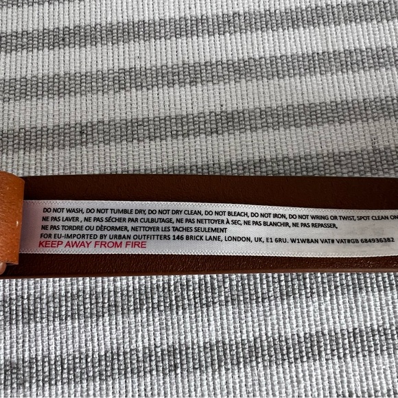 Free People NEW Women’s Monroe Leather Belt Size M/L #260124 - Picture 6 of 7